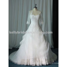 Hot selling muslim wedding gown, bridal dress